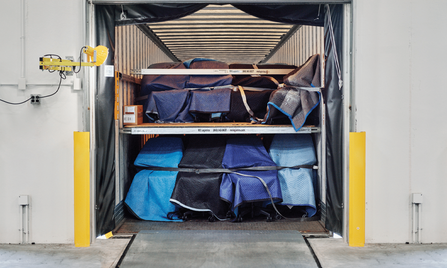 MX Logistics Blog Warehouse Storage Blanket Wrap 2